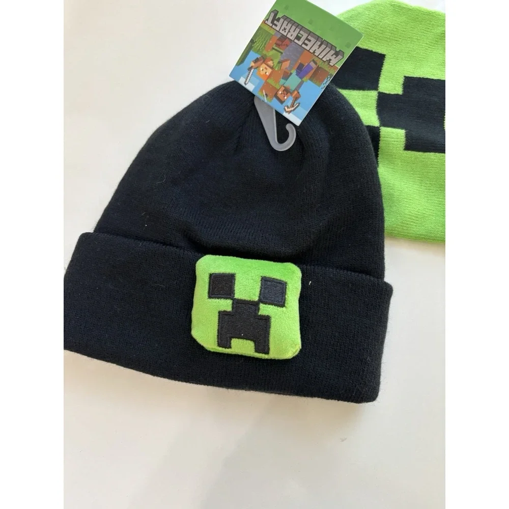 Minecraft creeper beanie